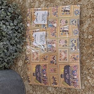 Vintage Greetings Inc. Wedding Gift Wrap Folk Cottage Core Floral